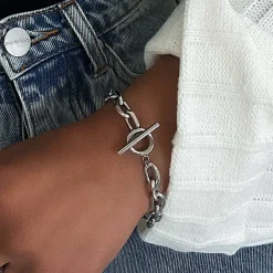 Women MVMT Chains|Bracelets^Chunky Cable Bracelet