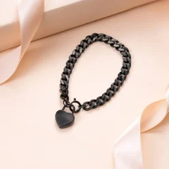 Women MVMT Heartlocks|Chains^Chunky Heartlock Chain Bracelet