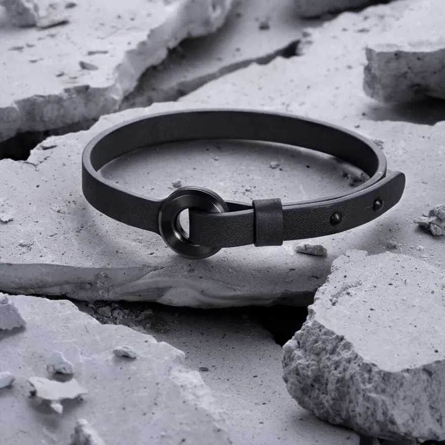 MVMT Leather|Bracelets^Circuit Leather Wrap