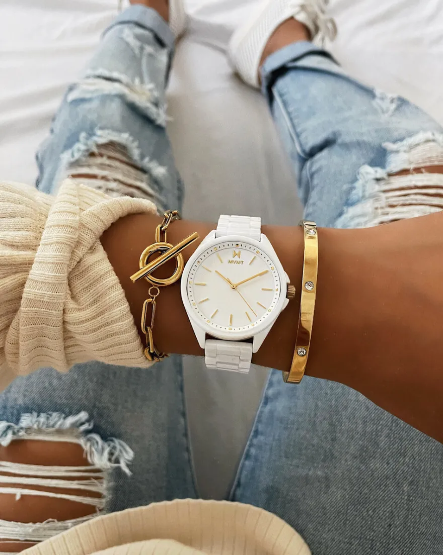 Women MVMT Bracelets^Crystal Ellipse Bangle
