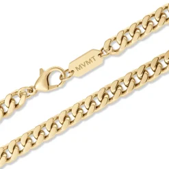 MVMT Necklaces^Curb Chain Necklace - 7MM