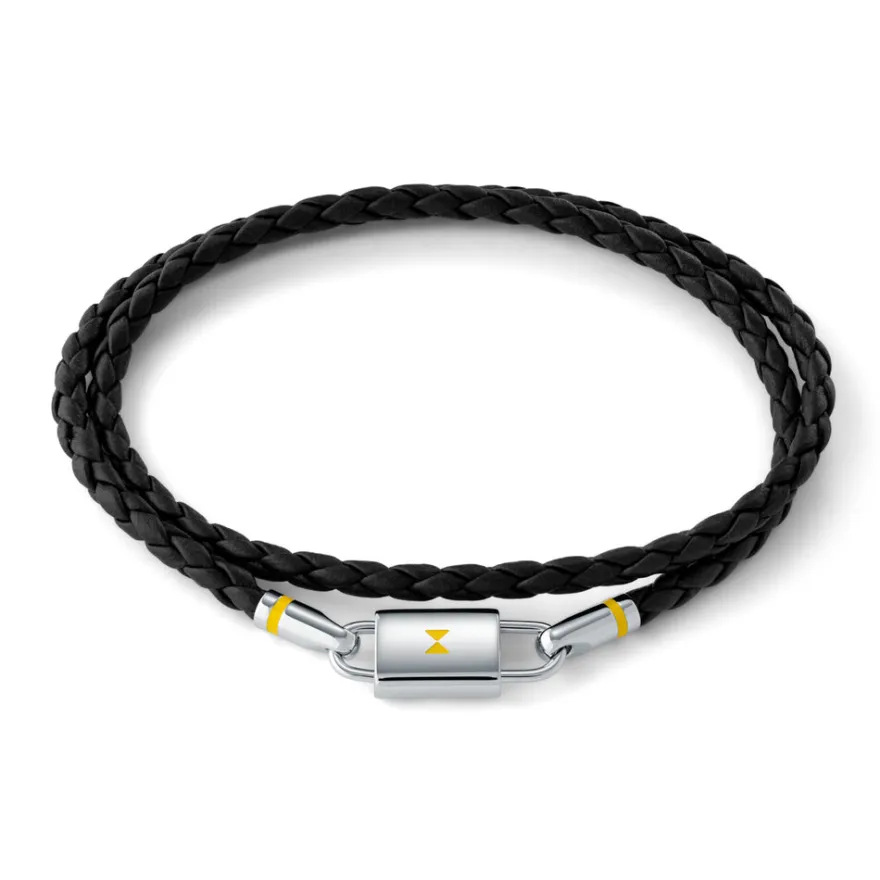MVMT Bracelets^Double Braided Leather Bracelet