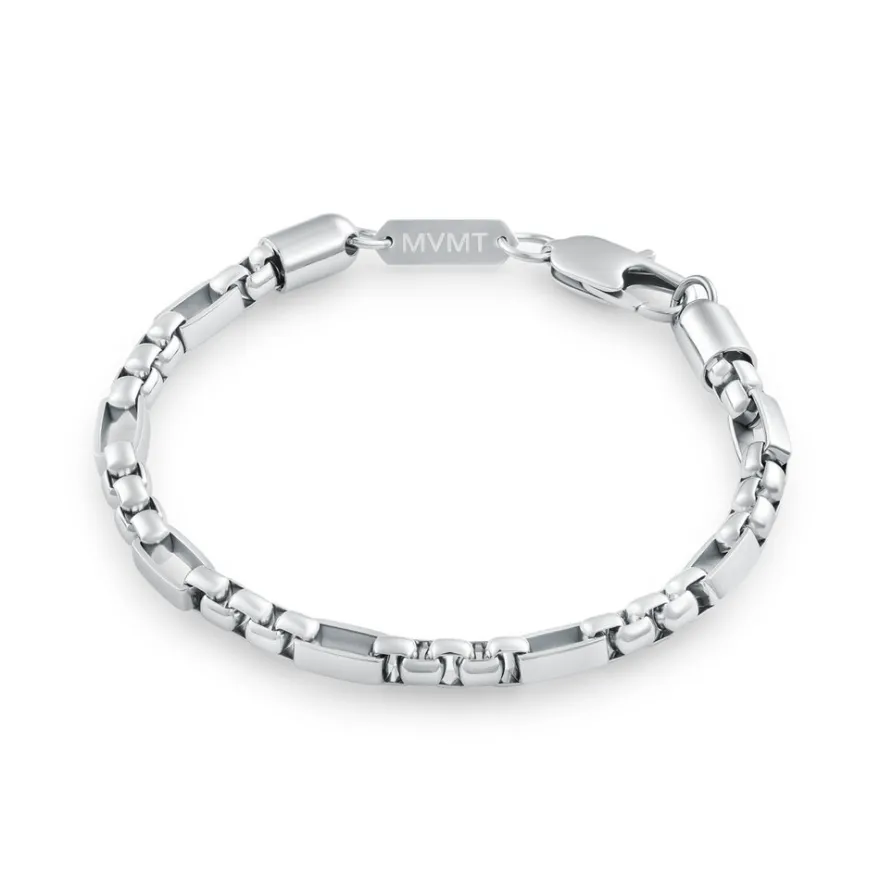 MVMT Bracelets^Figaro Box Chain Bracelet