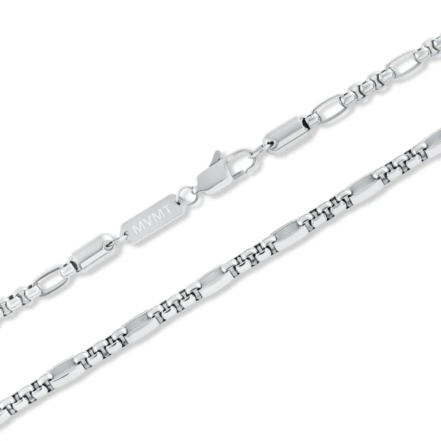 MVMT Necklaces^Figaro Box Chain Necklace