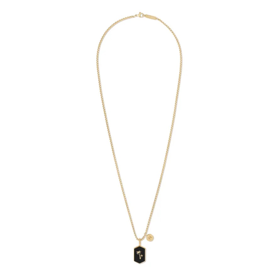 MVMT Necklaces^Hex Palm Tree Pendant Necklace