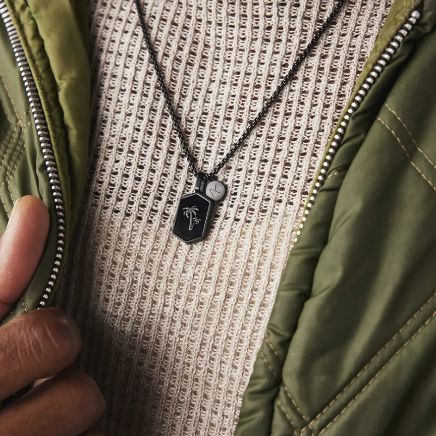 MVMT Necklaces^Hex Palm Tree Pendant Necklace