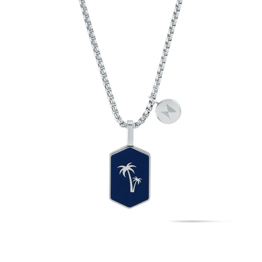 MVMT Necklaces^Hex Palm Tree Pendant Necklace