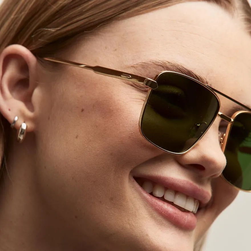 Women MVMT Square|Square^Horizon Square Aviator Sunglasses