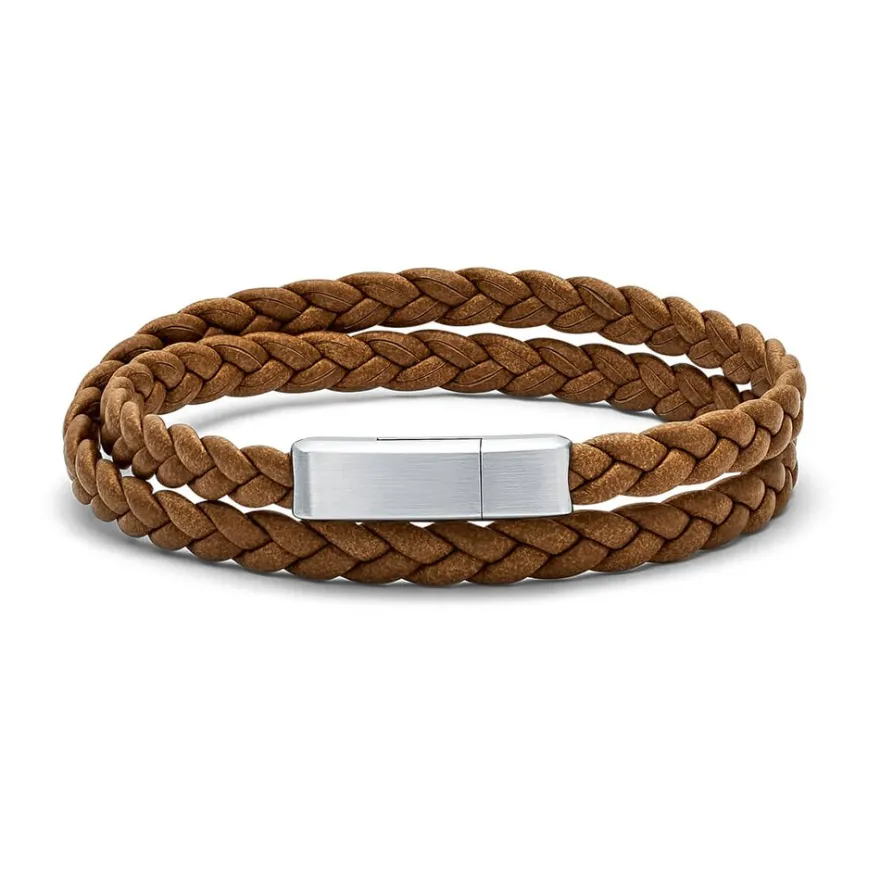 MVMT Leather|Bracelets^Leather Dress Wrap