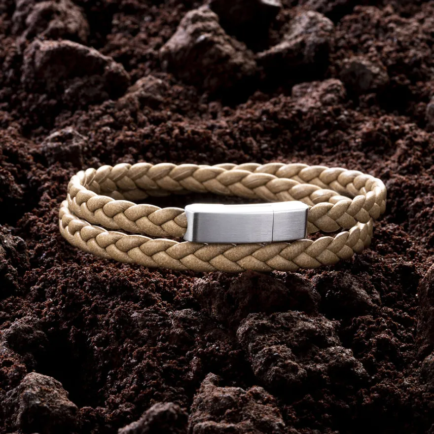 MVMT Leather|Bracelets^Leather Dress Wrap