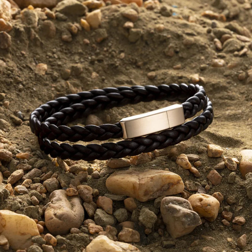 MVMT Leather|Bracelets^Leather Dress Wrap