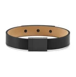 MVMT Leather|Bracelets^Leather ID Bracelet