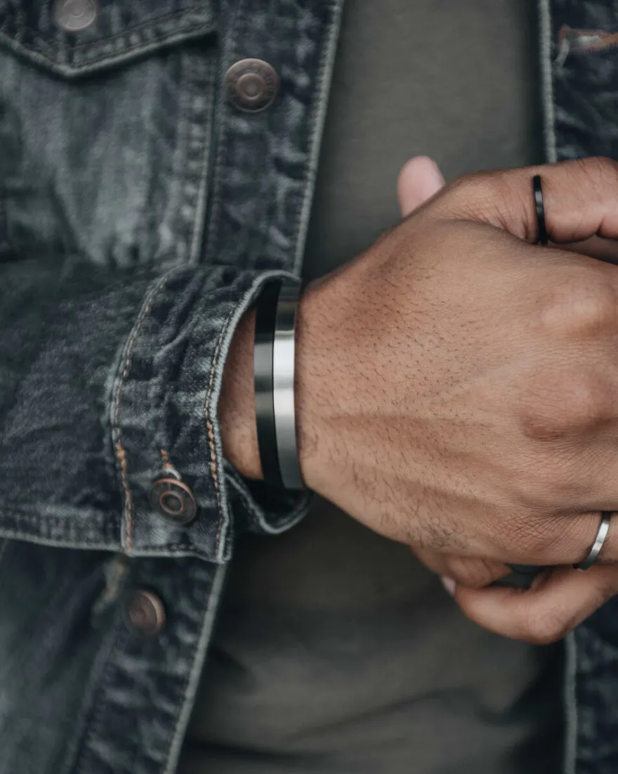 MVMT Bracelets|Cuffs^Minimal Flat Cuff
