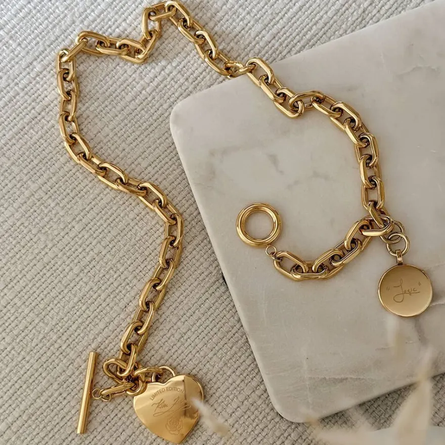 Women MVMT Pendants|Kim Rose Collection^Passion & Logic Necklace