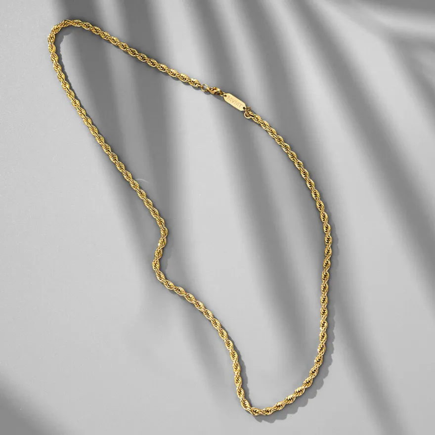 MVMT Necklaces^Rope Chain Necklace - 3.9MM
