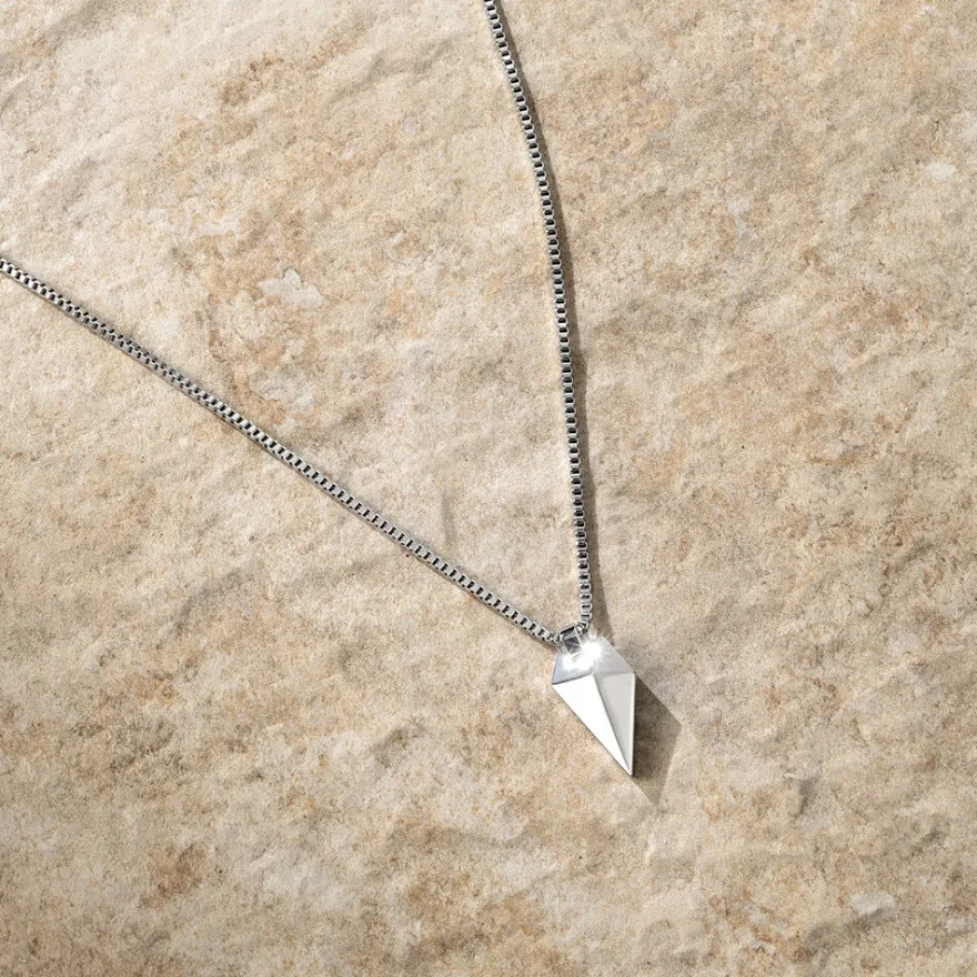 MVMT Necklaces^Sculpted Shark Tooth Pendant Necklace