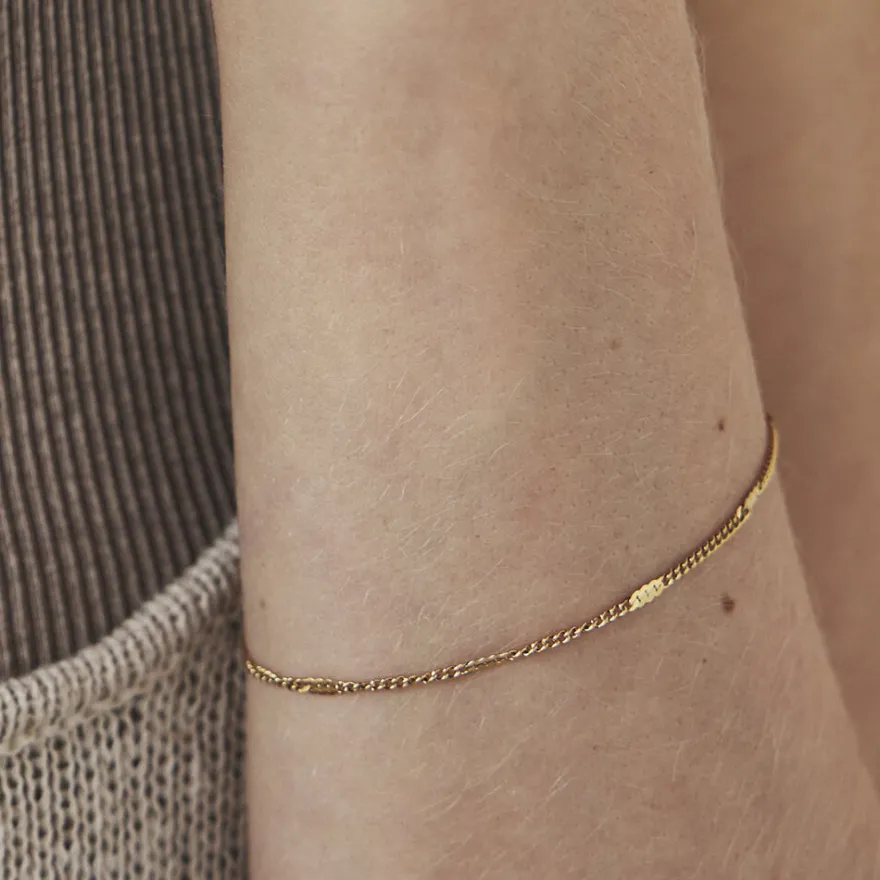 Women MVMT Bracelets^Stamped Chain Bracelet